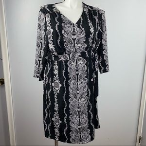 Lane Bryant Wrap Dress, Size 18/20